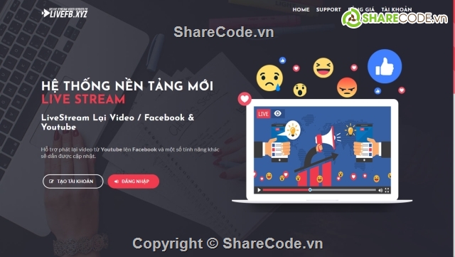 Share code gostream.vn,share code live facebook,code live youtube lên facebook,code gostream,code gostream.vn,Share code GoStream